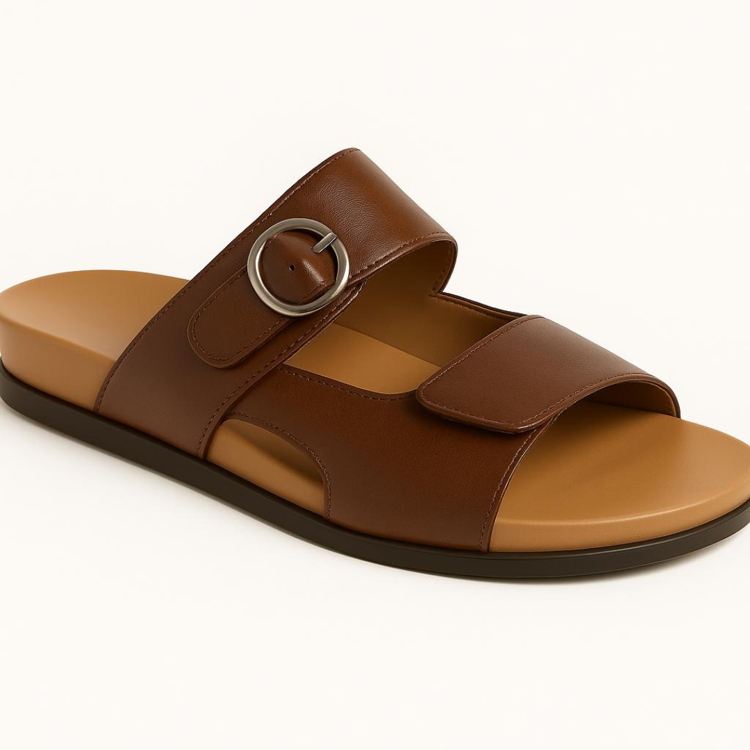 Greek Buckle Sandals